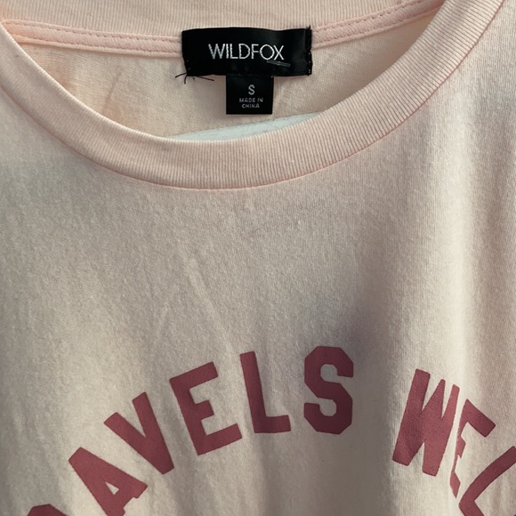 Wild fox blush small t-shirt - Picture 2 of 6